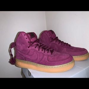Air Force One High WB Bordeaux